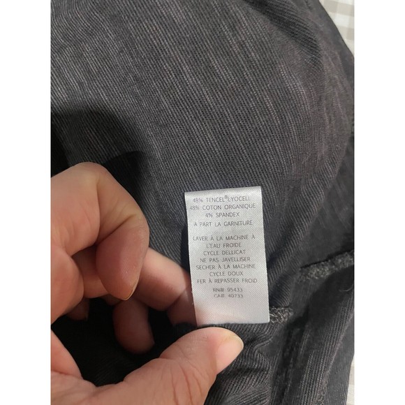 Horny Toad Women’s Rosalinda Dress size M Black Knit Organic Cotton Lyocell - Picture 7 of 7